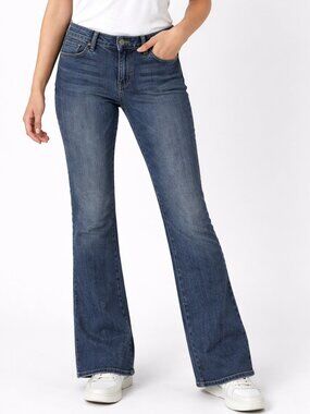 Vintage Denim Dynamite Hippie Low Rise Flare Bell Bottom Jeans Size 31 (Size 10)